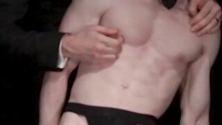 Jesse Stone's deep ass bang with suited Legrand Wolf