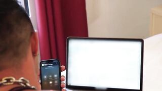 Jax Thirio fucks a twink stranger craving for rock hard cock