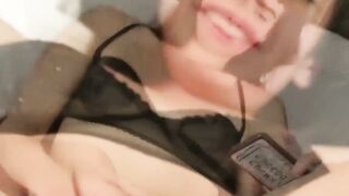 TS sensation Alexa Scout jerks off to porn and orgasms