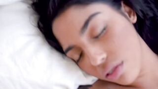 Sleepy Vanessa Sky wakes to deepthroat and stepdad pounding