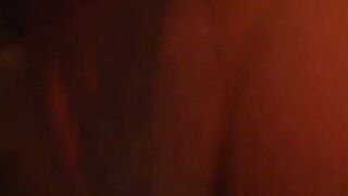 Busty MILF Maxim Law oils up for sensual interracial fuck
