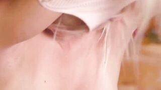 Gorgeous lesbian Victoria Voxxx indulges in a scissoring session