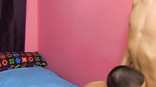 Emo twink Kyler Moss drilled doggystyle after deepthroat