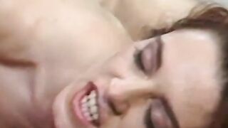 Slim red haired MILF missionary fucked after sensual oral