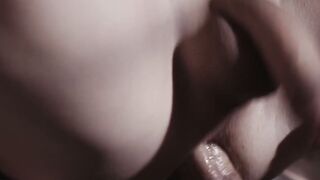Cute tbabe Casey Kisses rides rock hard cock reverse cowgirl