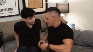 Romeo Rivera gives his tight ass to Jax Thirio for a hot fuck