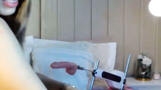 Cute Cam Girl Gets Her Pussy Drilled