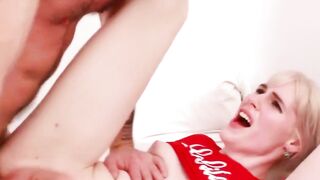 Adorable TS Lianna Lawson fucked and cum sprayed after BJ