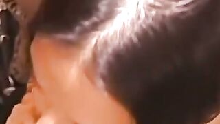 Busty young amateur fucking big cock POV style