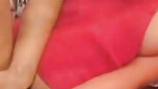 Busty young amateur fucking big cock POV style