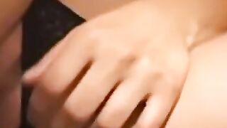 Busty young amateur fucking big cock POV style
