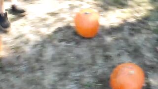 Pornstars pick up random guys to fuck for Halloween