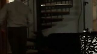 Hot teen rides wood hard cock after erotical photo shooting