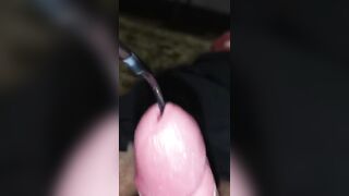 he fucked me with sunglasses that we let him push into my penis to take off the glass
