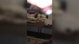 he fucked me with sunglasses that we let him push into my penis to take off the glass