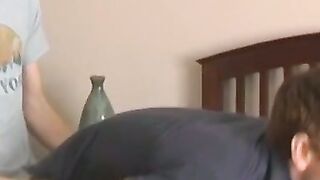 Young twink Austin Parker fucked by perfect abs boyfriend