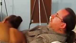 Wicked black teen has her hairy pussy fucked rough on camera