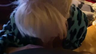 Rochelle Sucking Off Dick Fresh out of the Shower