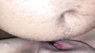 BBW Squirts all over big black dick