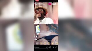 cougar SLIPS ON a STRIPTEASE FOR GOLD GAD ON INSTAGRAM