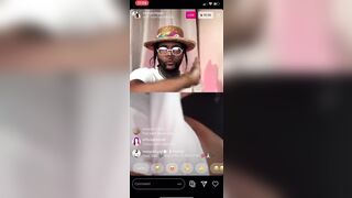 cougar SLIPS ON a STRIPTEASE FOR GOLD GAD ON INSTAGRAM