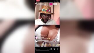 cougar SLIPS ON a STRIPTEASE FOR GOLD GAD ON INSTAGRAM