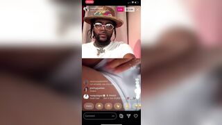 cougar SLIPS ON a STRIPTEASE FOR GOLD GAD ON INSTAGRAM
