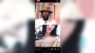 cougar SLIPS ON a STRIPTEASE FOR GOLD GAD ON INSTAGRAM