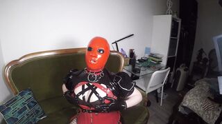 Trailer Heavy Pvc Mask, Solo Satisfaction by miss Maskerade into