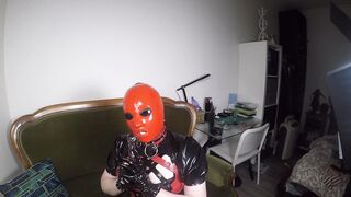 Trailer Heavy Pvc Mask, Solo Satisfaction by miss Maskerade into
