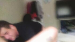 milf Takes Friends Penis Gets Cumshot! Close Up! she comes