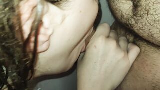 Sneaking inside the Shower for some Fun (Blowjob& Pounded) with