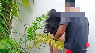 Pinay new Viral - Nagpakantot SA Bakuran Ang Malibog Kong