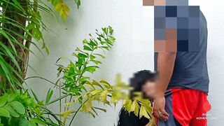 Pinay new Viral - Nagpakantot SA Bakuran Ang Malibog Kong