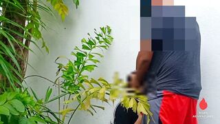 Pinay new Viral - Nagpakantot SA Bakuran Ang Malibog Kong