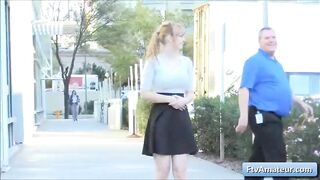 Hot natural huge tit blonde amateur 18 Alyssa flash her
