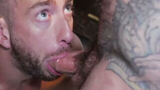 UNLEASHED BEAST Drew Sebastians Massive Cock Terrorizes John Thomass Tight Asshole