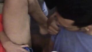 Young stud wears a Trump mask and fucks hunks