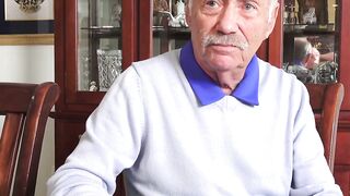 Lucky grandpa stuffs a sweet teens tight pussy with his dick