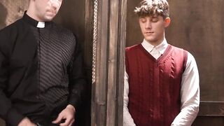 Dex Devall deepthroats Eddie Patricks hard cock
