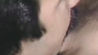 Retro blonde pornstar takes cock in ass after pussy drilling