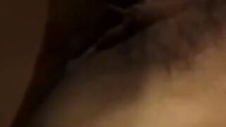 Sensual Asian teen has her ass fucked by two guys on couch