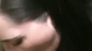 Cum loving babes blow dicks in a group bukkake session