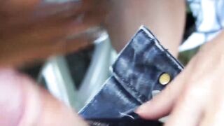 Picked up young whore fucked and mouth filled with warm jizz