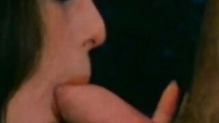 Busty Annette Haven sucks and fucks in hardcore retro porn
