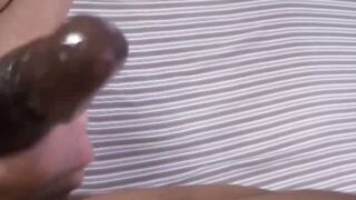 Teen with perky tits Trillium goes for interracial blowjob