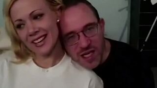 Dazzling amateur teases with her pussy before being rammed