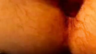 Bareback Creampie: Self-Fucking My Ass