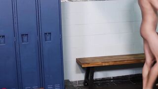 Twink Donovan and Archie Paige fucks hard in the shower room