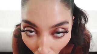 UNLEASH THE BEAST Latina Siren Vanessa Sky Takes on the BIGGEST Load of Her Life!